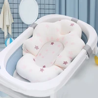 baby shower mat bath tub support cushion non slip bathtub mat newborn safety nursing security bath support pillow support bed