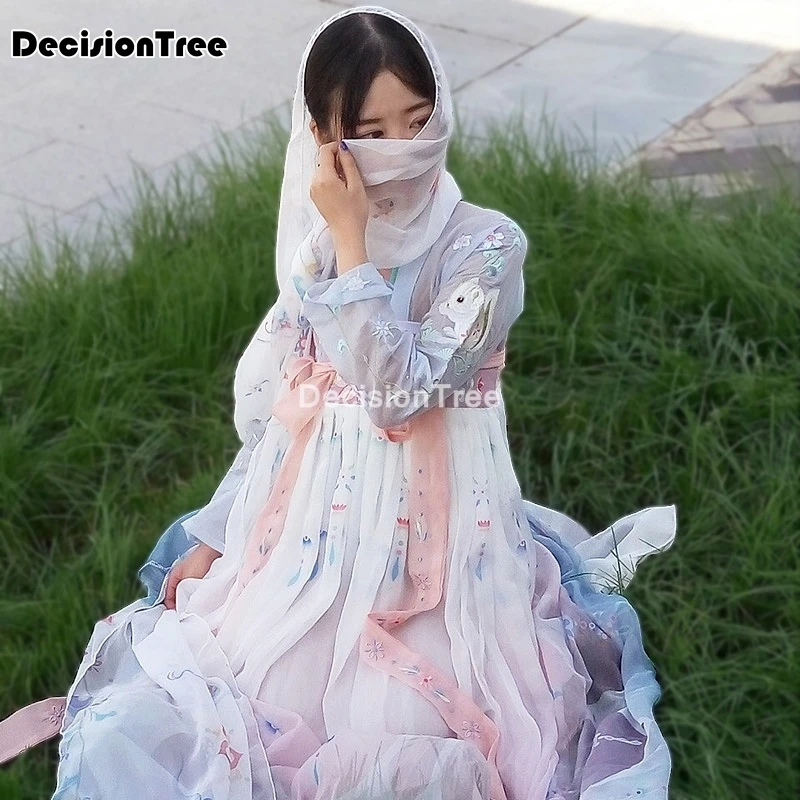 2021 национальный костюм ханьфу для косплея в древнем китайском стиле женская