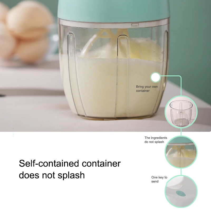 

Mini Household Convenience Automatic Egg Whisk And Cream Mixer Milk Frother For Home Kitchen BV789