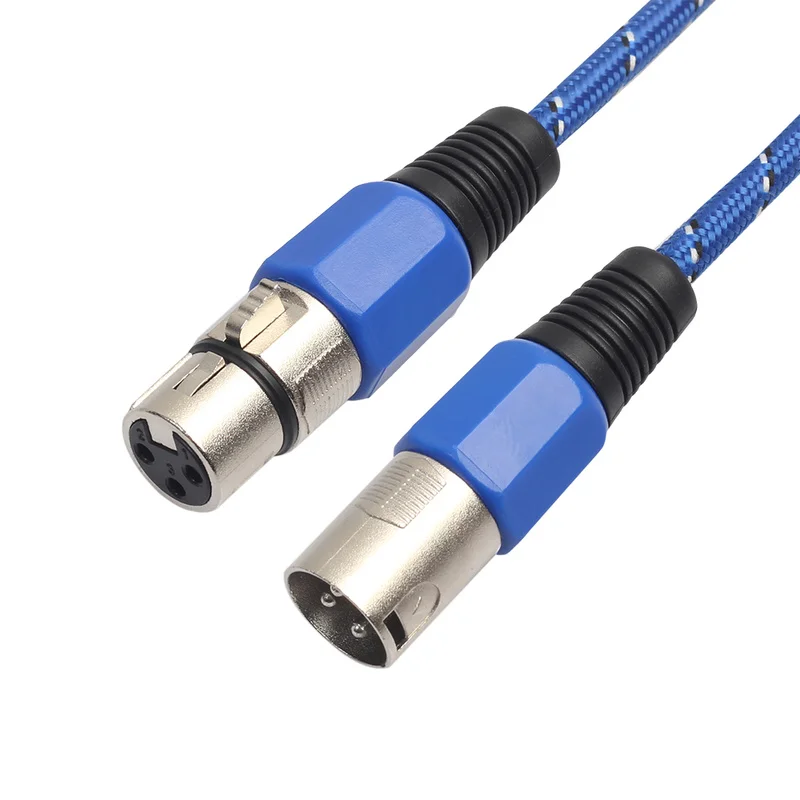 1 м/1 8 м/3 м/5 м микрофонный соединительный кабель 3pin XLR аудиокабель Папа-мама