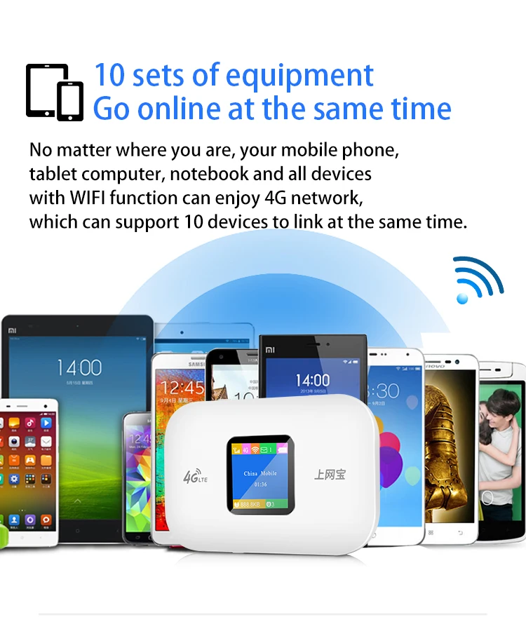 Wi Fi роутер TIANJIE разблокированный LTE 150 Мбит/с слот для SIM карты|Беспроводные