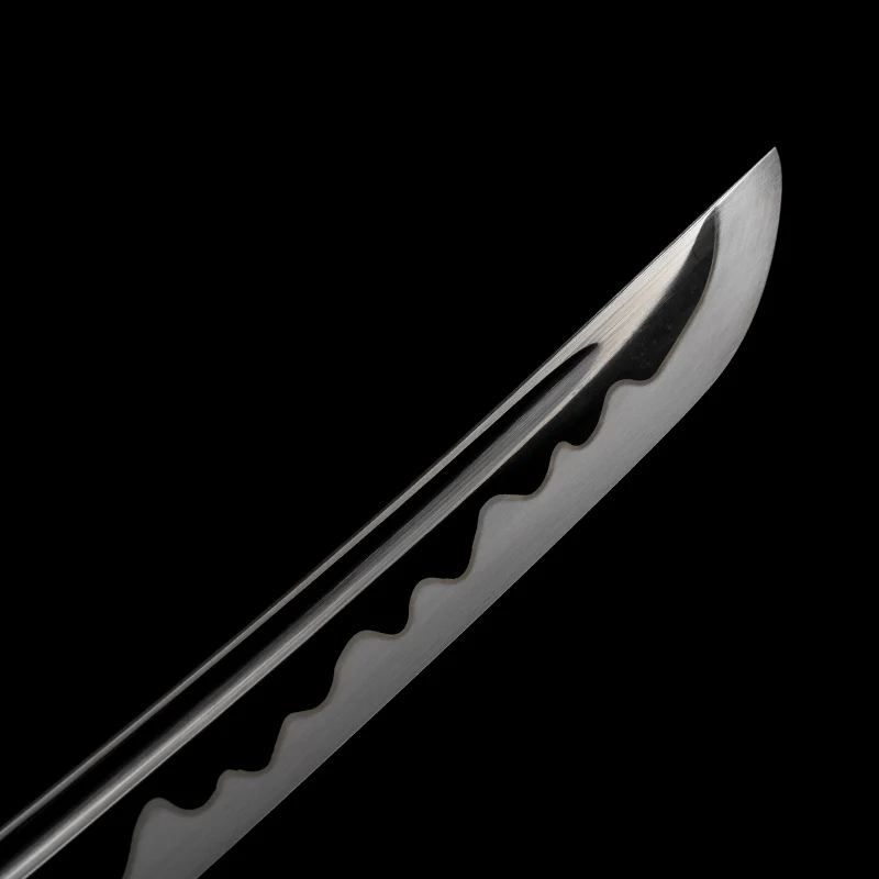 

Wakizashi Tanto Short Japanese Sword hand forging 1095 Steel Full Tang Black Blade Samurai Sword Sharpness home decor