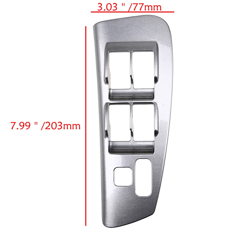 POSSBAY автомобиля Мощность переключатель окна ободок левой стороны водителя