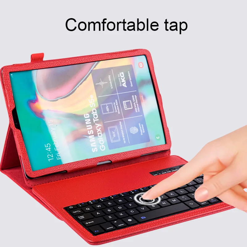 LZ T510 Bluetooth беспроводная клавиатура Abs материал для Samsung Galaxy Tab A 10 1 2019 со съемной