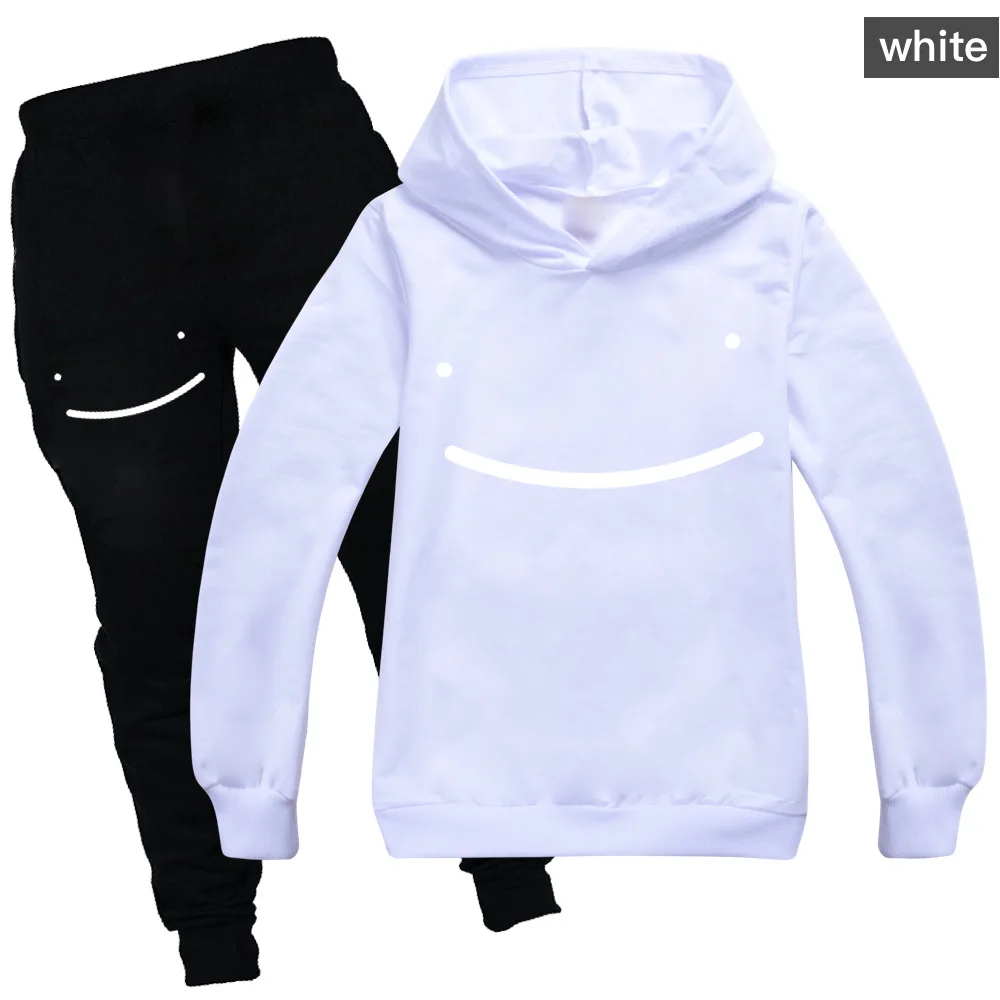 New Children's Sets dreamwastaken Kids Hoodies Sets Hoodie + Pants Two Piece Set Hooded Sweatshirts Suits Children's Tracksuit
