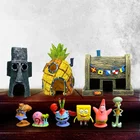 Фигурки героев аниме из губки, Bobs, Патрик, звезда, модели, милые домашние аквариумные украшения для аквариума, коллекционные Мультяшные игрушки, подарок для детей