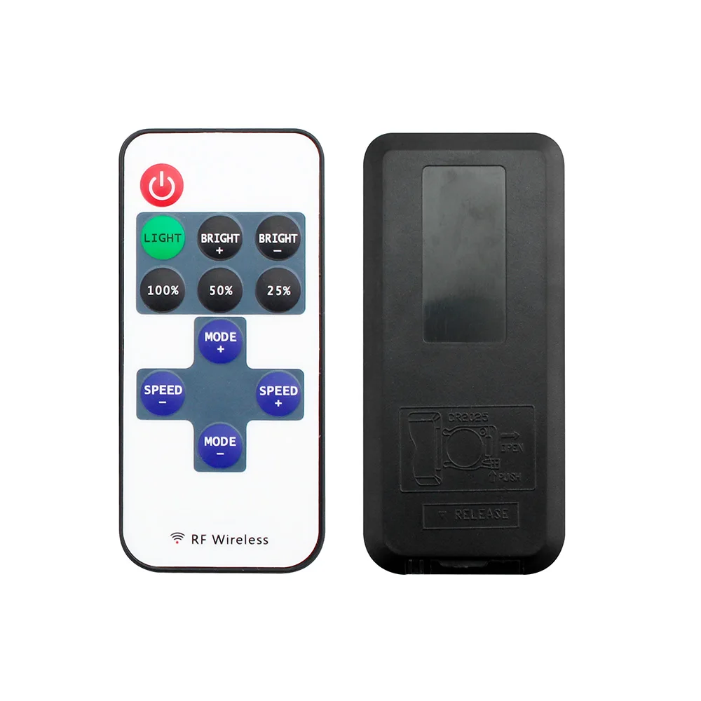 Светодиодная лента мини диммер 12/24 В с 11 клавишами RF 5/12/24 5050/2835|strip controller|led strip