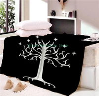 anime lord tree blanket mat hotel picnic home room soft cover warm travel cover bedspread beach towel table cosplay