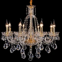 european crystal chandeliers luxury atmosphere living room lamp bedroom restaurant duplex lights household high end lighting