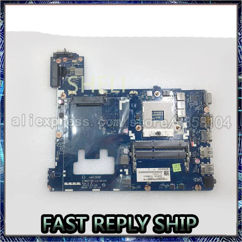 Материнская плата SHELI для ноутбука Lenovo G500 VIWGP/GR LA-9632P DDR3 HM76 11S90002833 90002833 | Компьютеры