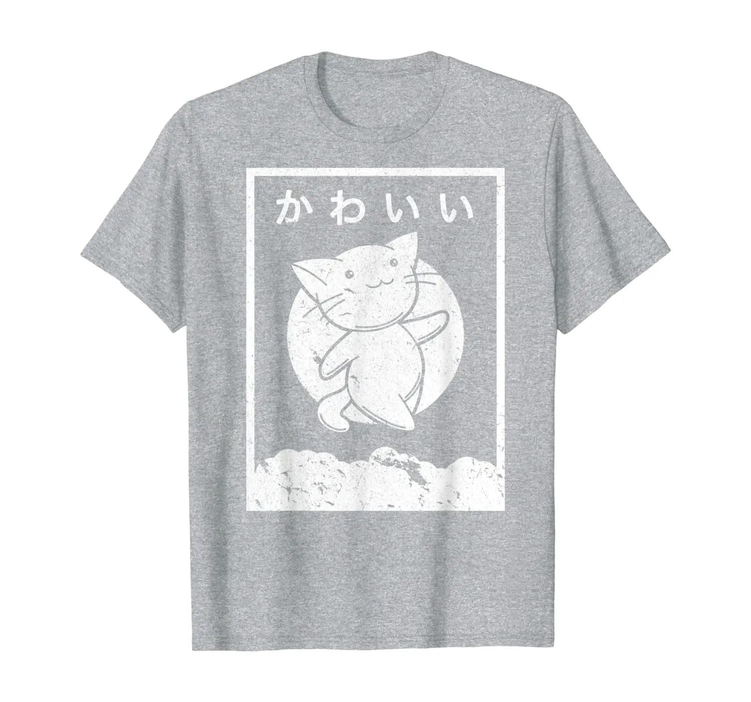 

Kawaii Cat Shirt. Футболка в стиле ретро