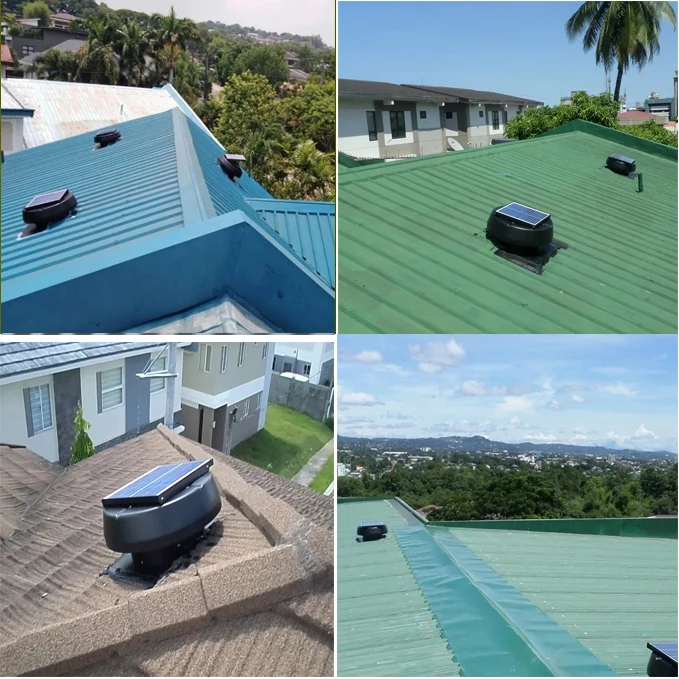 

Vent tool solar energy roof mounted industrial exhaust fan new-solar energy systems solar panel attic exhaust fan R