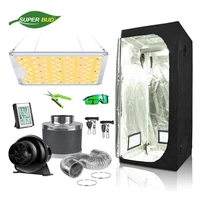 superbud complete grow tent kit hydroponic 4 5 6 air ventilation odor control system grow tent combo led grow light