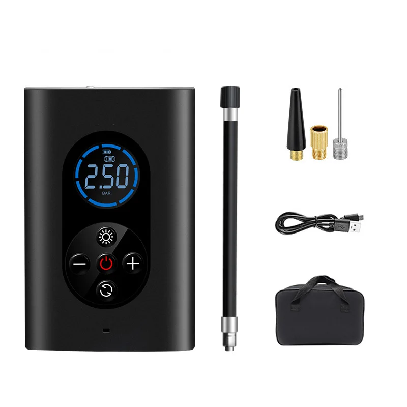 Велосипедный насос лодка портативный воздушный компрессор автомобильный для