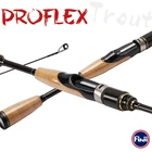 Удочка спиннинговая TSURINOYA PROFLEX, класс UL, для ловли окуня, 1,91 м, леска 4-6 фунтов, WT.1-7 г, 2 шт., спиннинговое удилище для форели