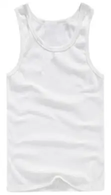 3 pieces white Горячая Распродажа 3 шт. хлопок мужская майка без рукавов однотонная мышечная нательная майка с круглым вырезом Gymclothing тройники топы - Цвет: 3 pieces white
