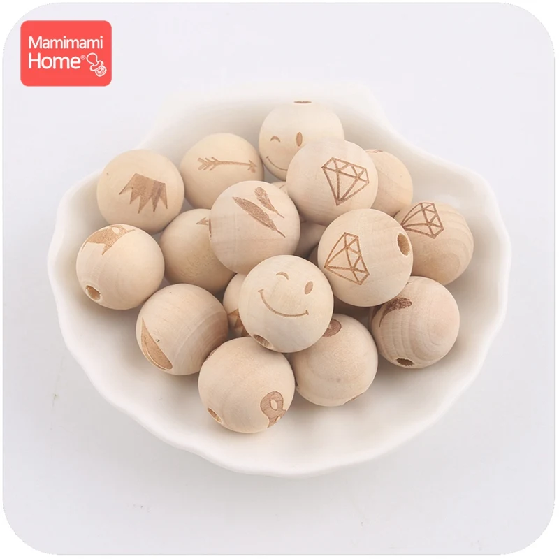 10 шт. детский деревянный Прорезыватель для зубов 20 мм | Мать и ребенок