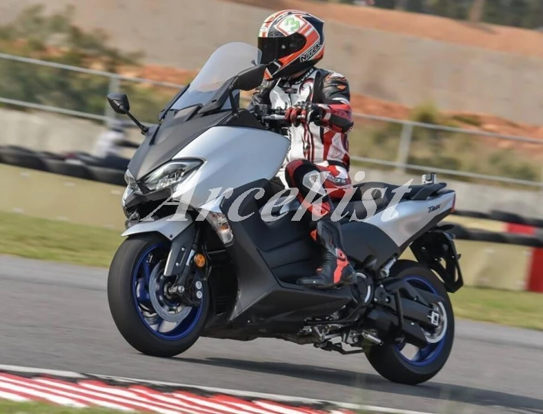 

New Complete Motorcycle Fairings Kit for YAMAHA TMAX530 Tmax 530 2017 2018 2019 T-MAX tmax530 17 18 19 Custom matte silver black