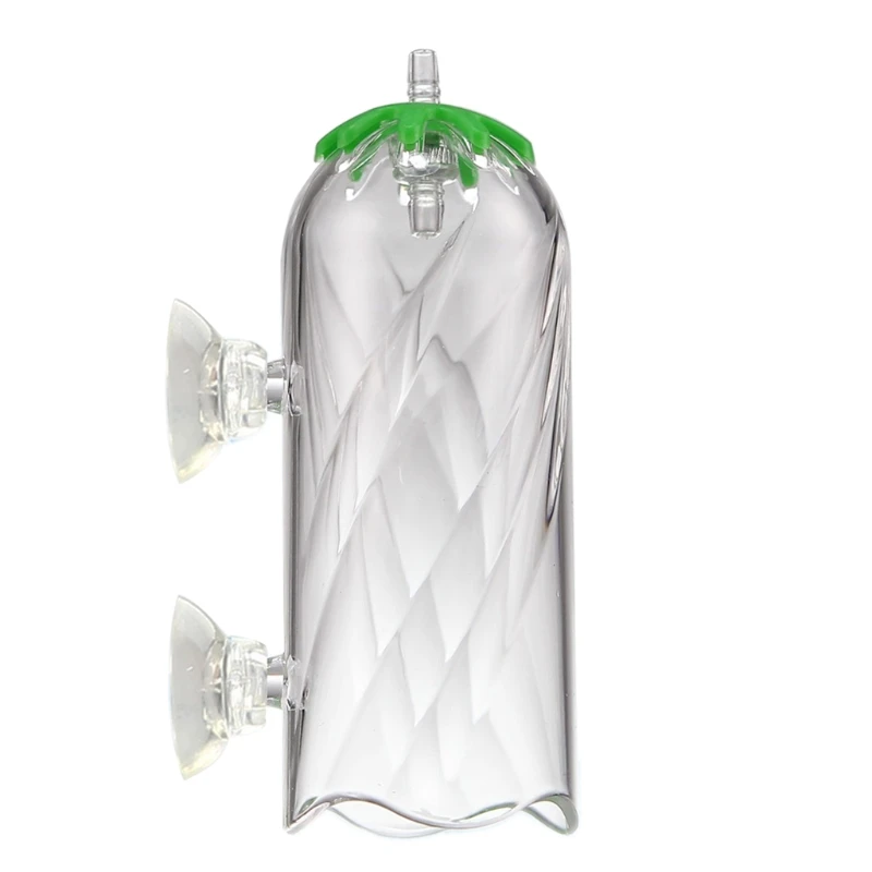 

Аквариумный воздушный кислородный пузырь Y5GB, набор прозрачных чашек, увеличивает растворенный кислород в воде, предотвращает распыление п...