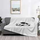 Автомобильная спортивная одежда, японская дрейф Jdm Turbo, Manta de felpa gruesa de franela UltraSoft, forro polar para ropa de cama, col