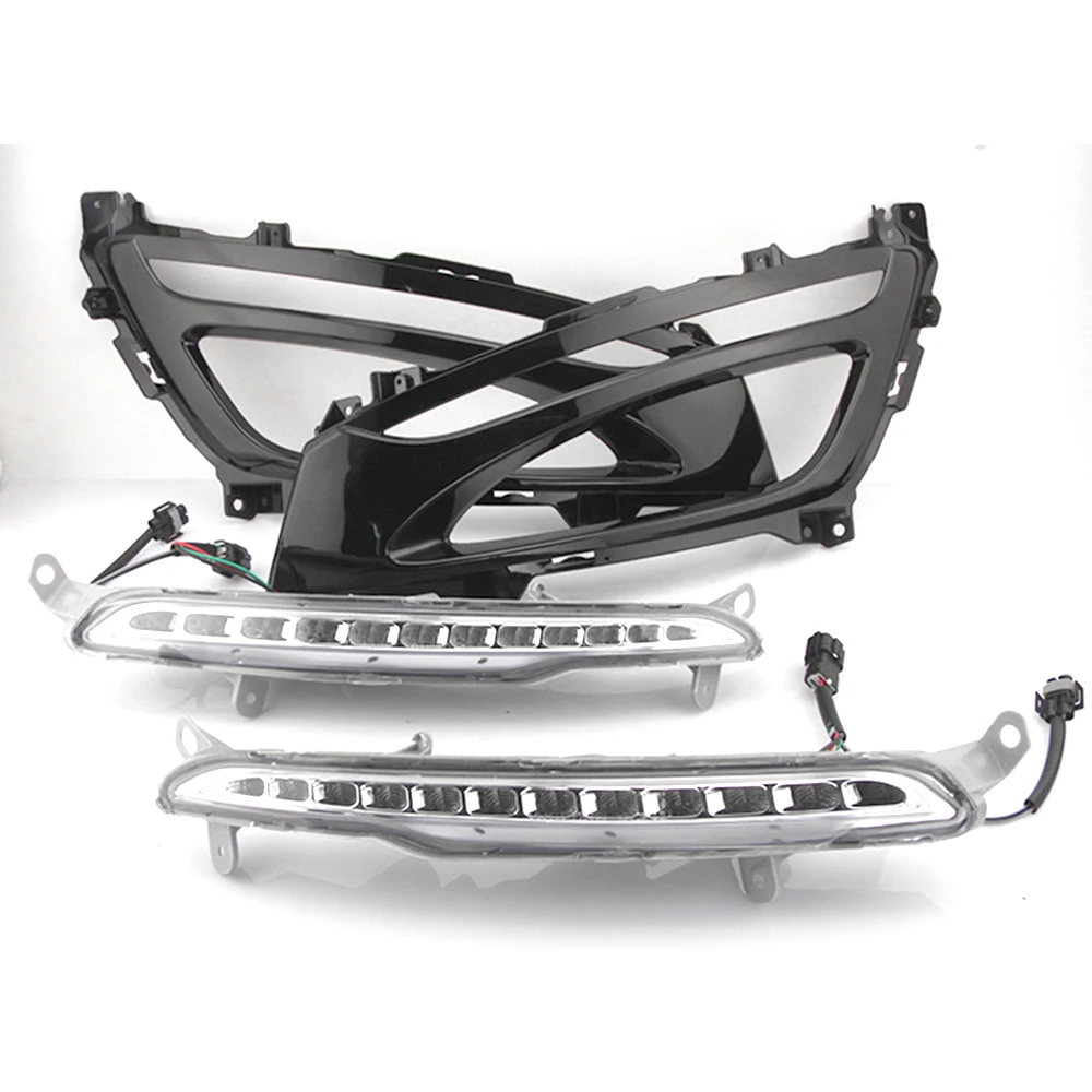 CSCSNL 1 комплект поворотный желтый сигнал светодиодный льные светодиодные дневные