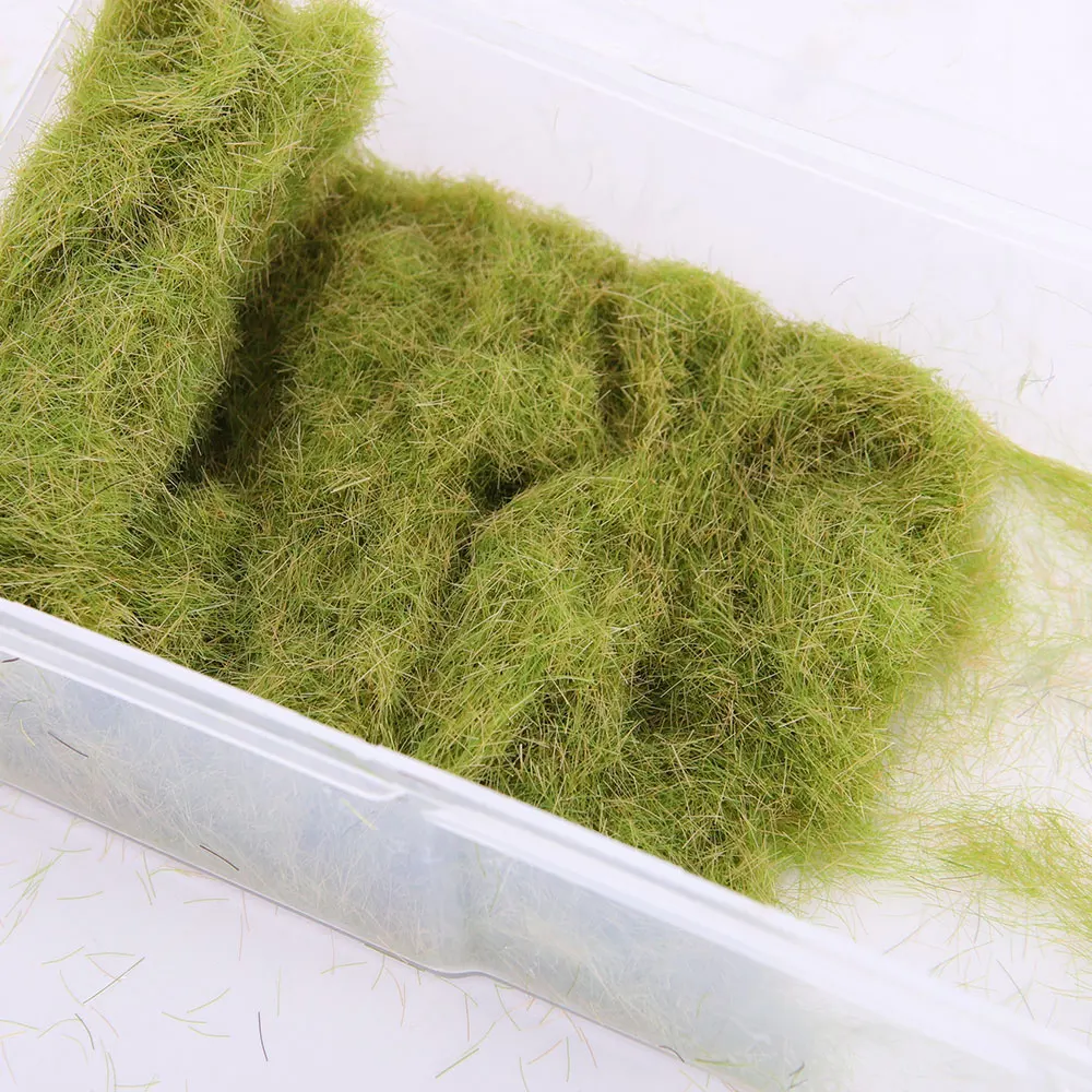 

5mm Turf Flock Lawn Nylon Grass Powder Static Grass Sand Table Building Landscape Terrain Series Material