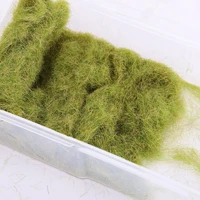 5mm turf flock lawn nylon grass powder static grass sand table building landscape terrain series material