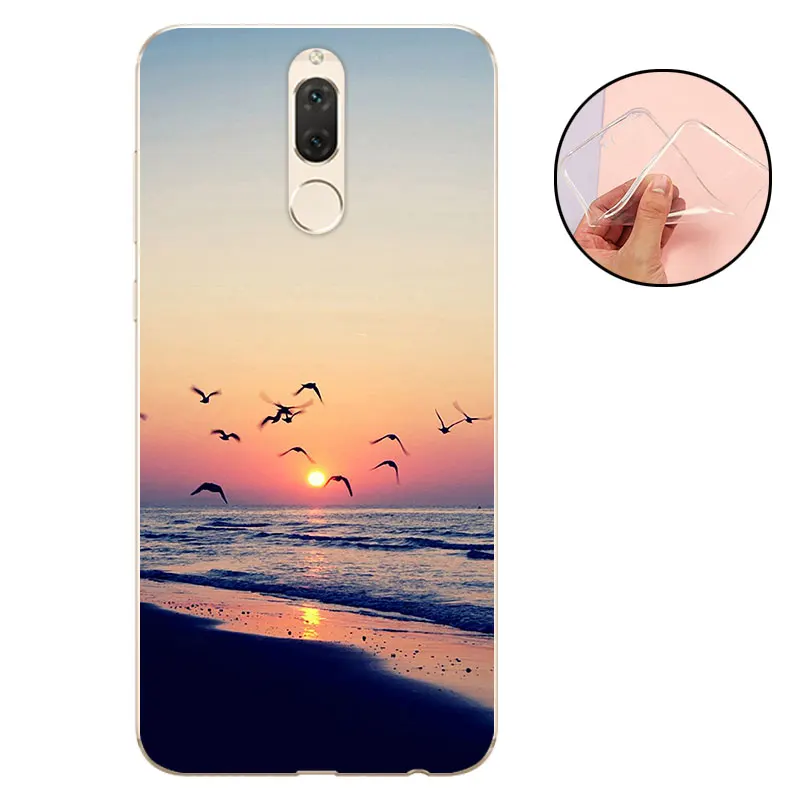 Mate 10 Lite чехол, мягкий силиконовый чехол s для huawei mate 10 Lite/Nova 2i чехлы на заднюю панель телефона mate 20 Lite Capa - Цвет: TCSTT