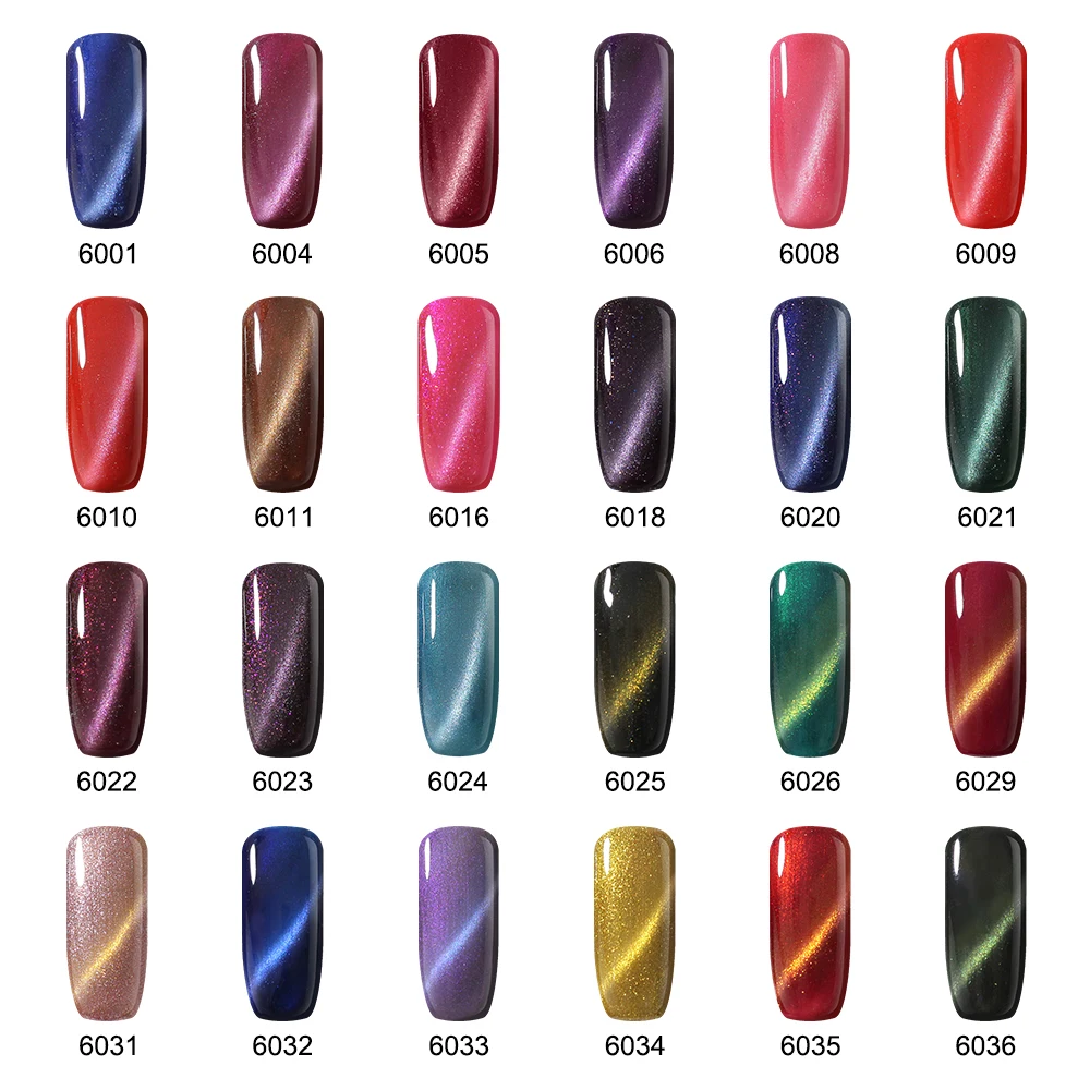 NAILCO 10 мл кошачий глаз замачиваемый Гель лак полуперманентный УФ светодиодная