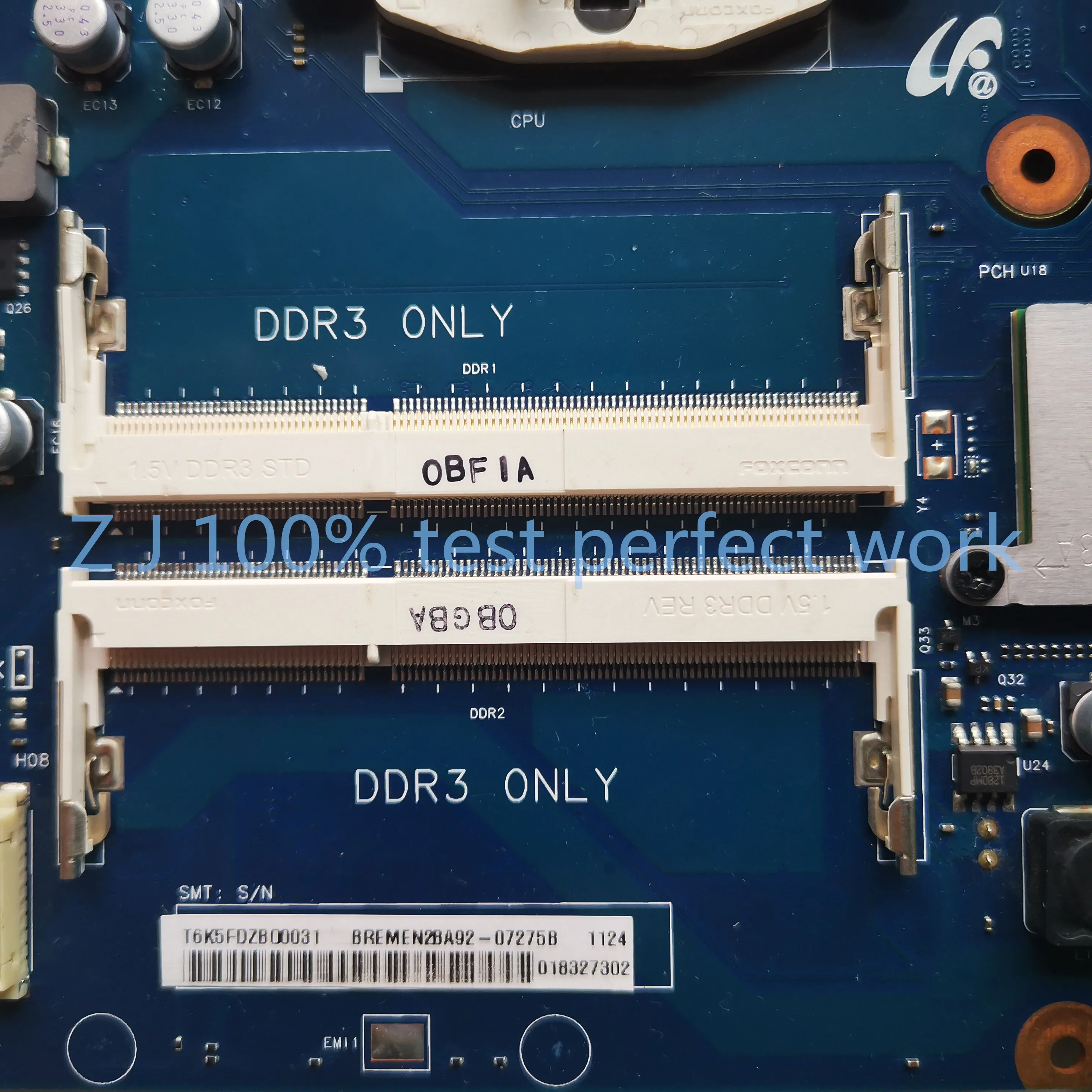 For Samsung R780 Laptop Motherboard BA92-07275A BA41-01402A HD5470/1GB GPU DDR3 HM55 100% Tested Fast Ship |