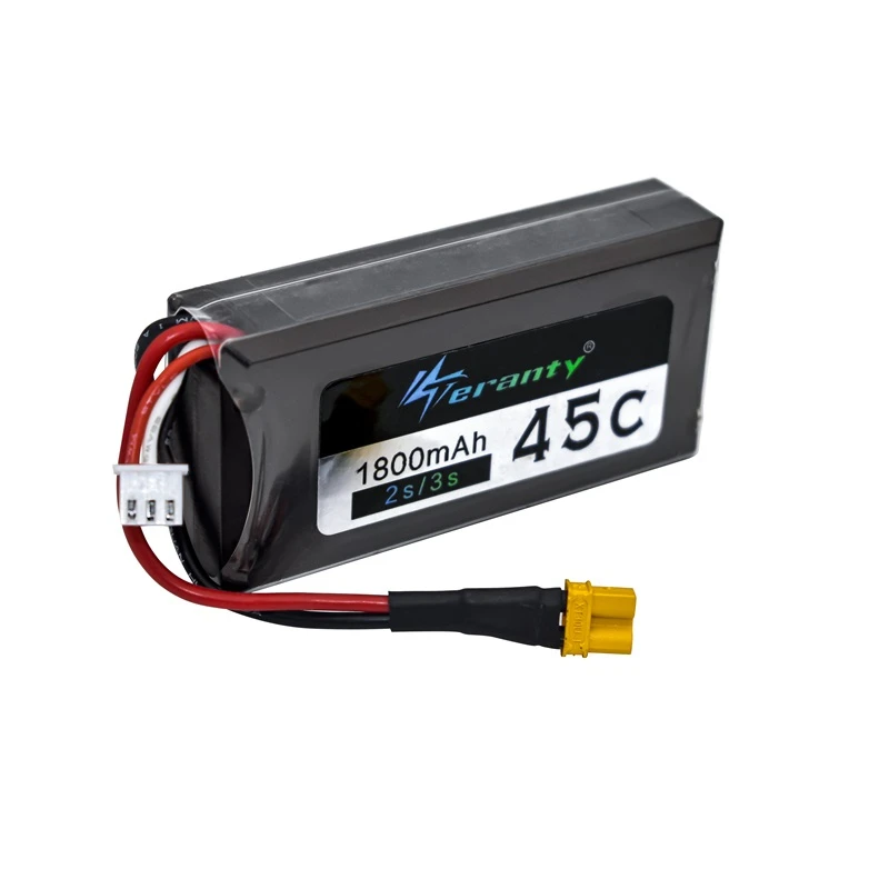 Upgraded B6 B6F B6FD B8 RC Drone Helicopter 7.4V 1800Mah Li-po Battery For MJX Bugs 6 Quadcopter Spare Parts 7.4v | Игрушки и хобби