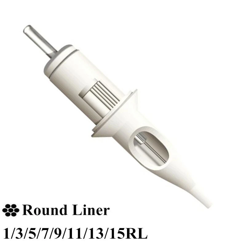 BIGWASP 20Pcs/Box Standard Tattoo Needle Cartridges V1 Updated Version - Round Liners 1/3/5/7/9/11/13/15RL | Красота и здоровье