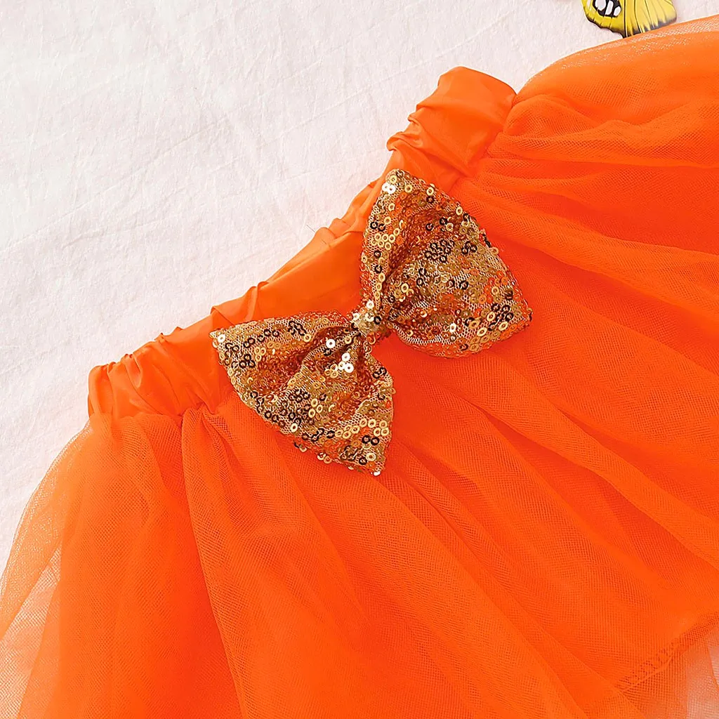 Комплект одежды Одежда для малышей Комбинезон с принтом тыквы на Хэллоуин