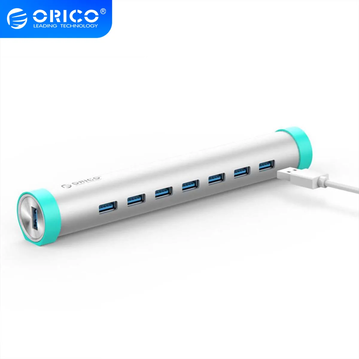 USB разветвитель ORICO 3 0 7 портов с подставкой для ноутбука|USB-хабы| |