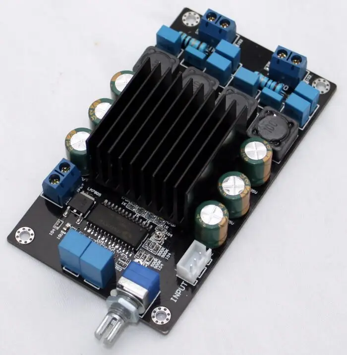 

DC18V to DC35V 3A 2 * 50W 2.0 Channel Class D amplifier board STA508 amplifier board Original STA508 TC2000 (80W + 80W)