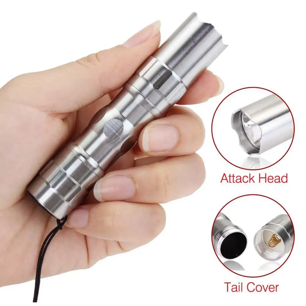 Ультра-яркий светодиодный мини-светильник 3 Вт портативный фонарь светильник AA