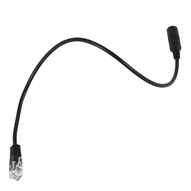 Hot3.5mm Plug Jack to RJ9 iPhone Headset to for Cisco Office Phone Adapter Cable images - 6