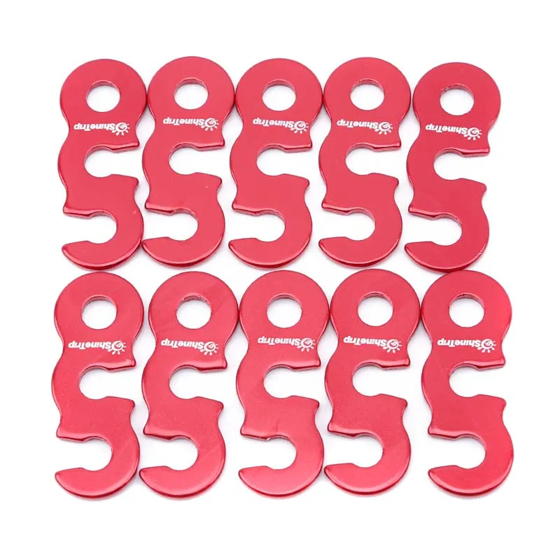 10 шт./упаковка крючки для палаток кемпинга ветрозащитная веревка с пряжкой