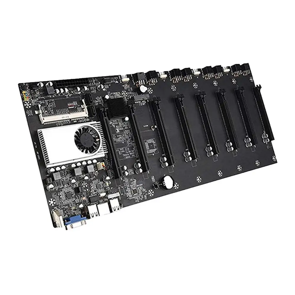 BTC 37 материнская плата для горнодобывающей машины поддержка SODIMM DDR3/DDR3L 1066/1333/1600MHz