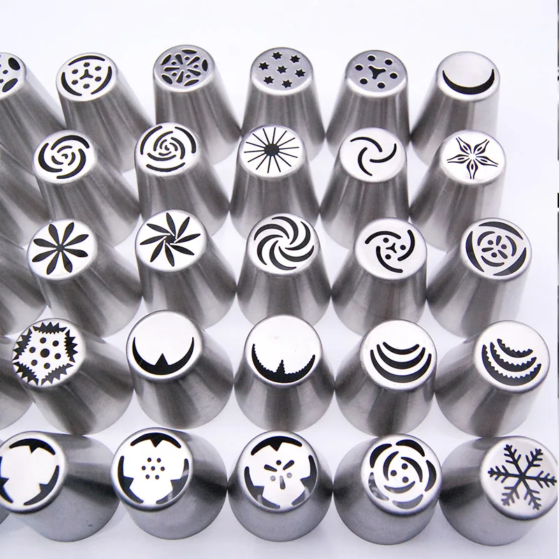 41 шт. насадка для пирожных из нержавеющей стали русские советы тюльпан глазурь