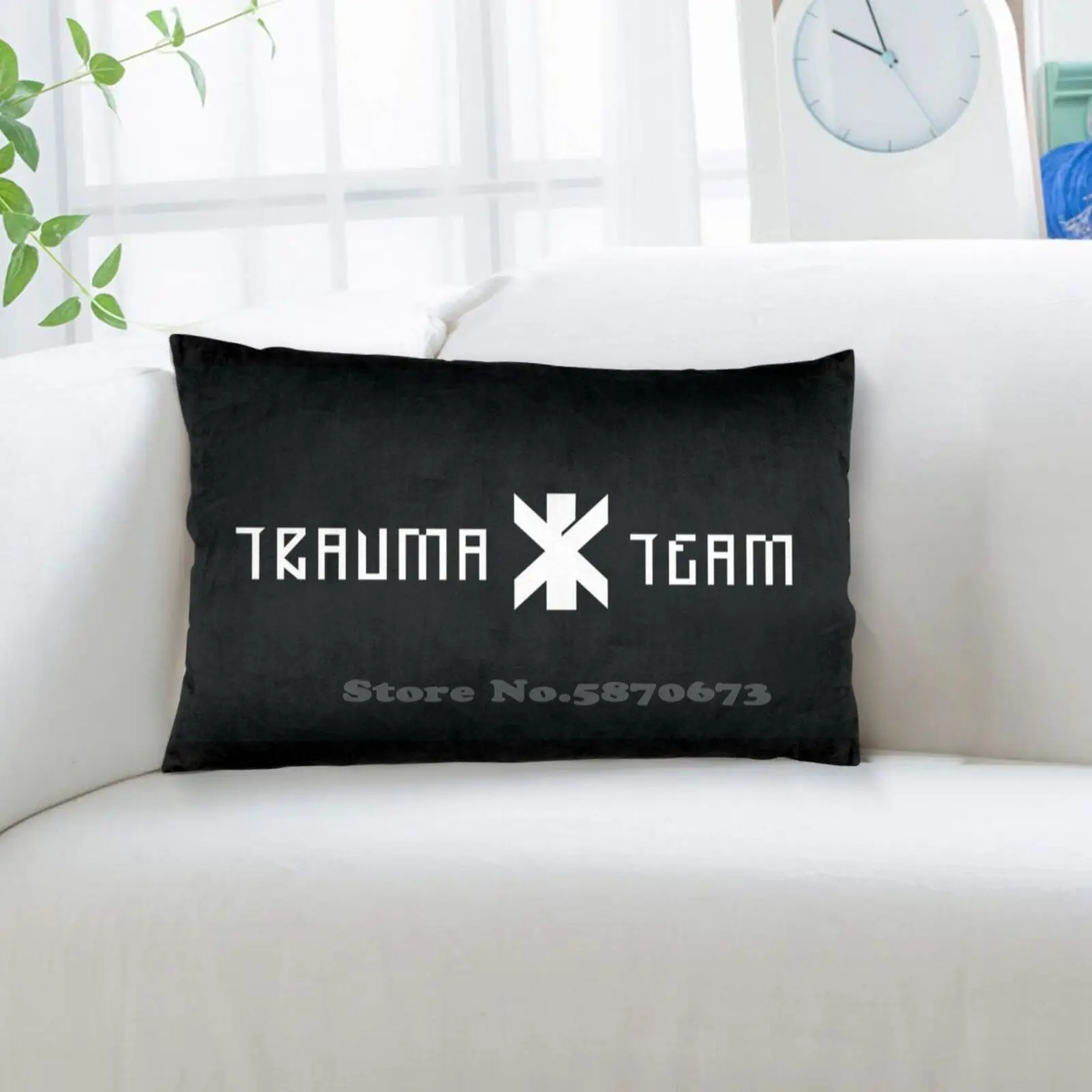 Травматовая команда забавный милый Декор наволочка постельное белье