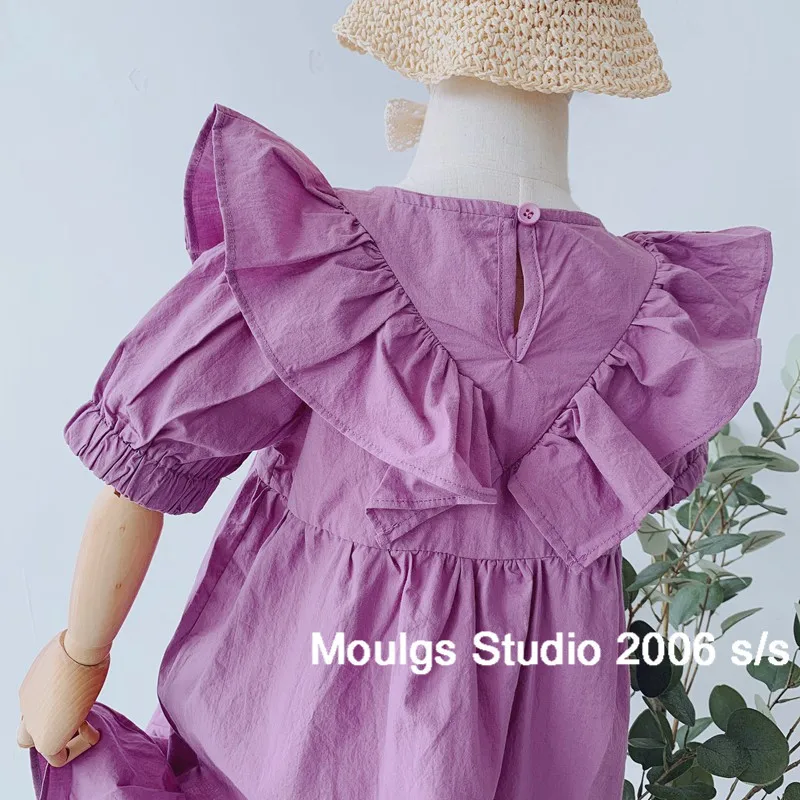 

Girls Lolita Dress Children Princess Dress Baby Girl Summer Dress Children Clothing Ruffled Long Skirt