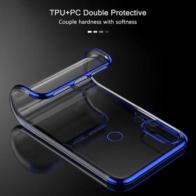 Мягкий ТПУ для телефона с покрытием чехол для Xiaomi mi 9T Pro CC9 CC9E A3 Lite Red mi K20 note8 Note 8 7 6 5 Pro 7A прозрачный тонкий Чехол
