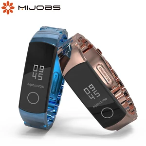 Ремешок для Honor Band 5, Honor Band 4, металлический браслет из нержавеющей стали