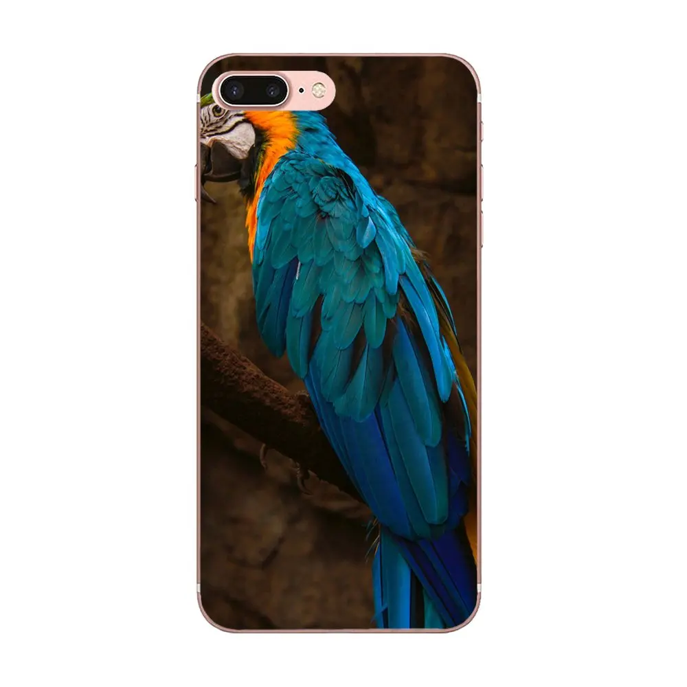 Мягкий чехол для птиц Macaws фиолетовая сова стиль huawei Honor mate 7 7A 8 9 10 20 V8 V9 V10 G Lite Play Mini