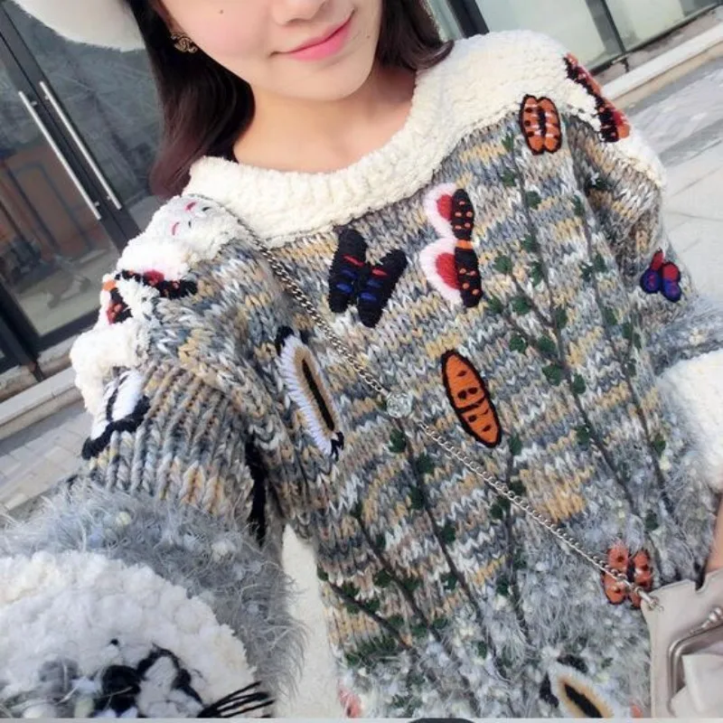 Свитер женский кашемировый зимний оверсайз | Женская одежда