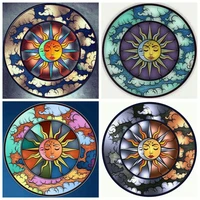 diamond painting 5d diamonds diy totem cross stitch full square round drill embroidery colorful handmade home room wall decor