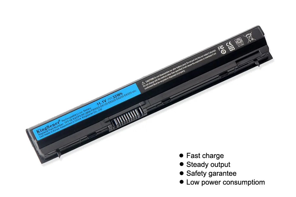 KingSener Корея сотовый 11,1 V 32WH 7FF1K ноутбук Батарея для DELL E6320 E6330 E6220 E6230 E6120 FRR0G KJ321 K4CP5 J79X4 P7VRH RFJMW