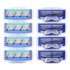 бритва для лица бритва женская бритва женская бритва мужская бритва мужская опасная бритва мужская станок бритва ручная для лица barbeador masculino 4 шт.,бритва для мужчин сменные лезвия для Мужской бритвы с триммером