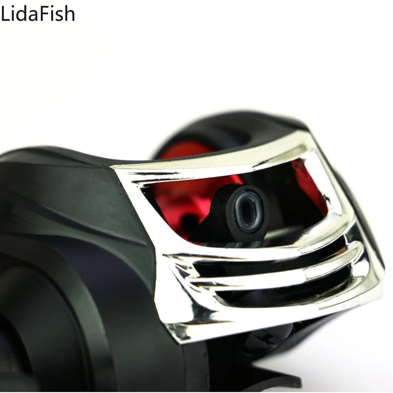 2022 new Metal Spool Baitcasting Reel 8kg Max Drag 7.2:1 High Speed Gear Ratio Saltwater Freshwater fishing wheel Fishing Reel